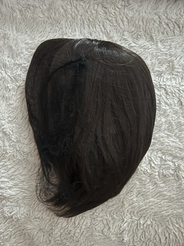 Brown wig - brown,