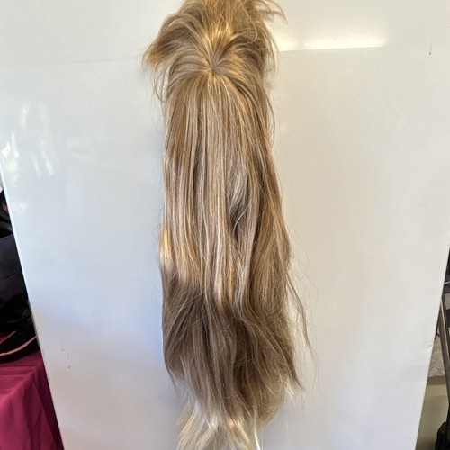 Long blonde wig - blonde,