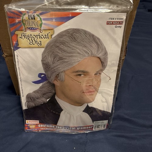 Grey wig - grey,